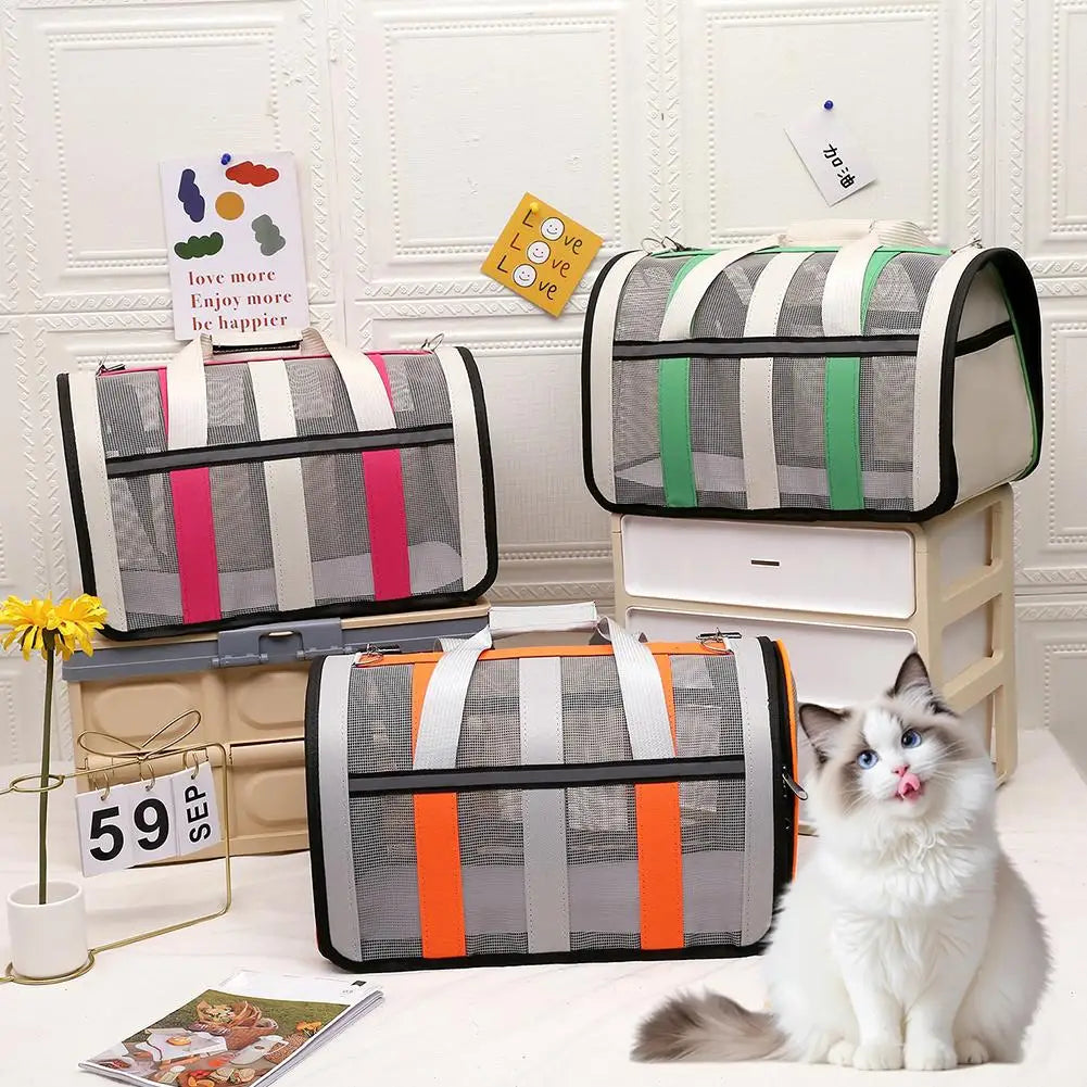 Airline Approved Pet Carrier Bag for Cats & Dogs 34x24cm