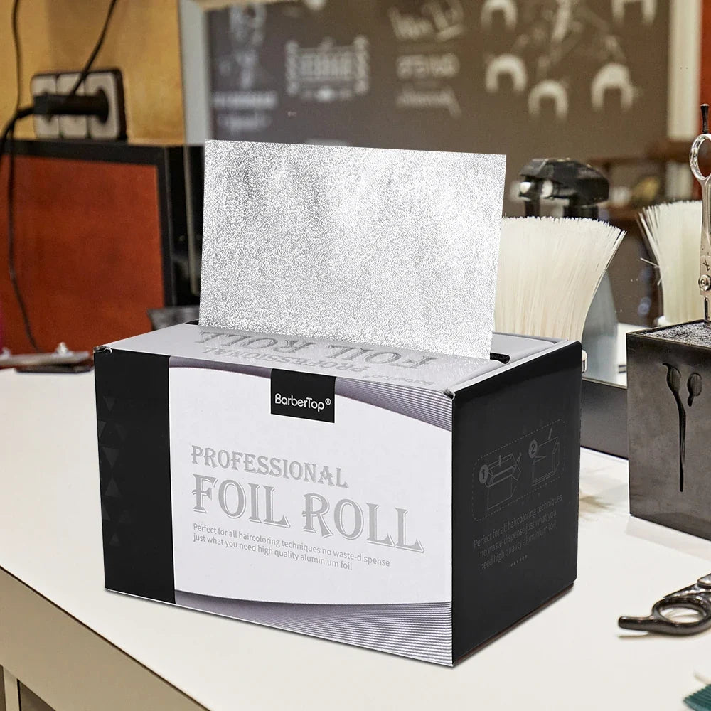 Professional Salon Aluminum Foil Roll 30/50M – Hair Tinting
