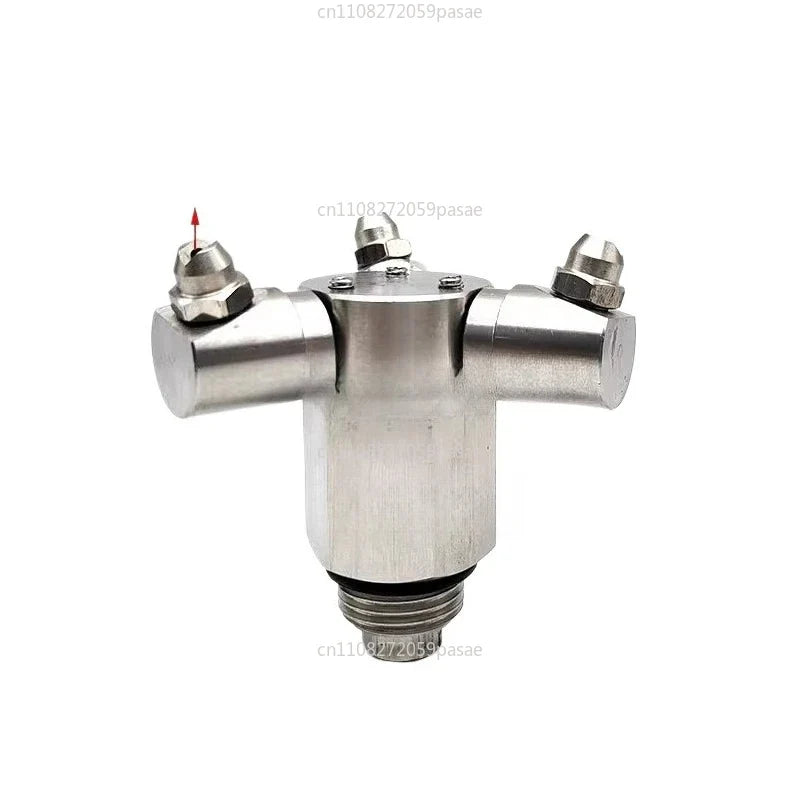 SS304 360° Rotary High-Pressure Car Wash & Industrial Nozzle