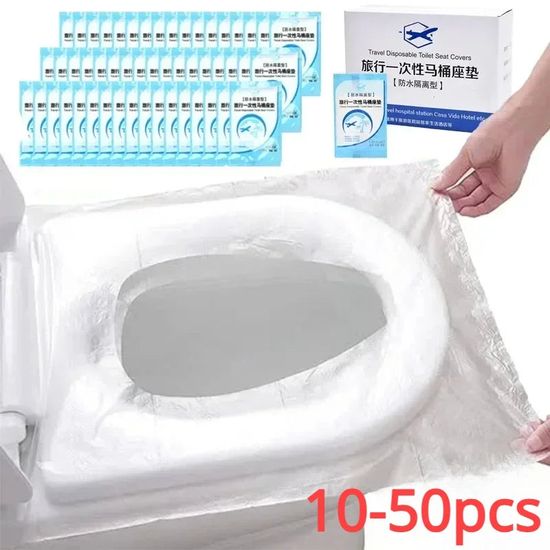 Disposable Toilet Seat Covers – Waterproof Travel & Camping