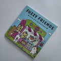 FUZZY FRIENDS Adult Coloring Book Adorable Creatures Cozy Hygge
