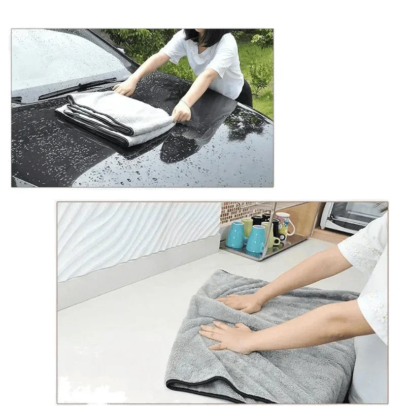 Microfiber Towels – Absorbent Cloths for Car, Kitchen & Bath
