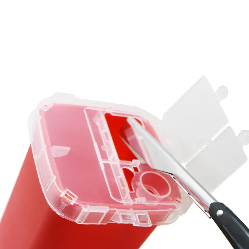 Barber Blade Disposal Box | Safe Razor Blade Recycling Bin