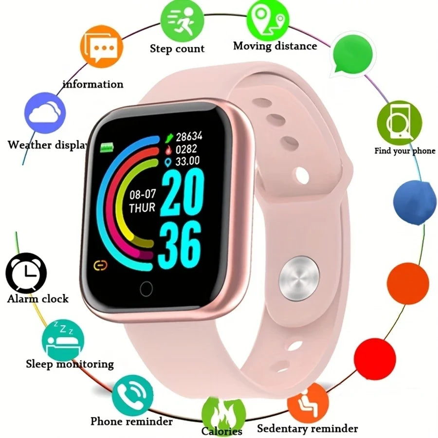 Fitness Smartwatch Heart Rate Tracker – 116Plus Y68 Bracelet