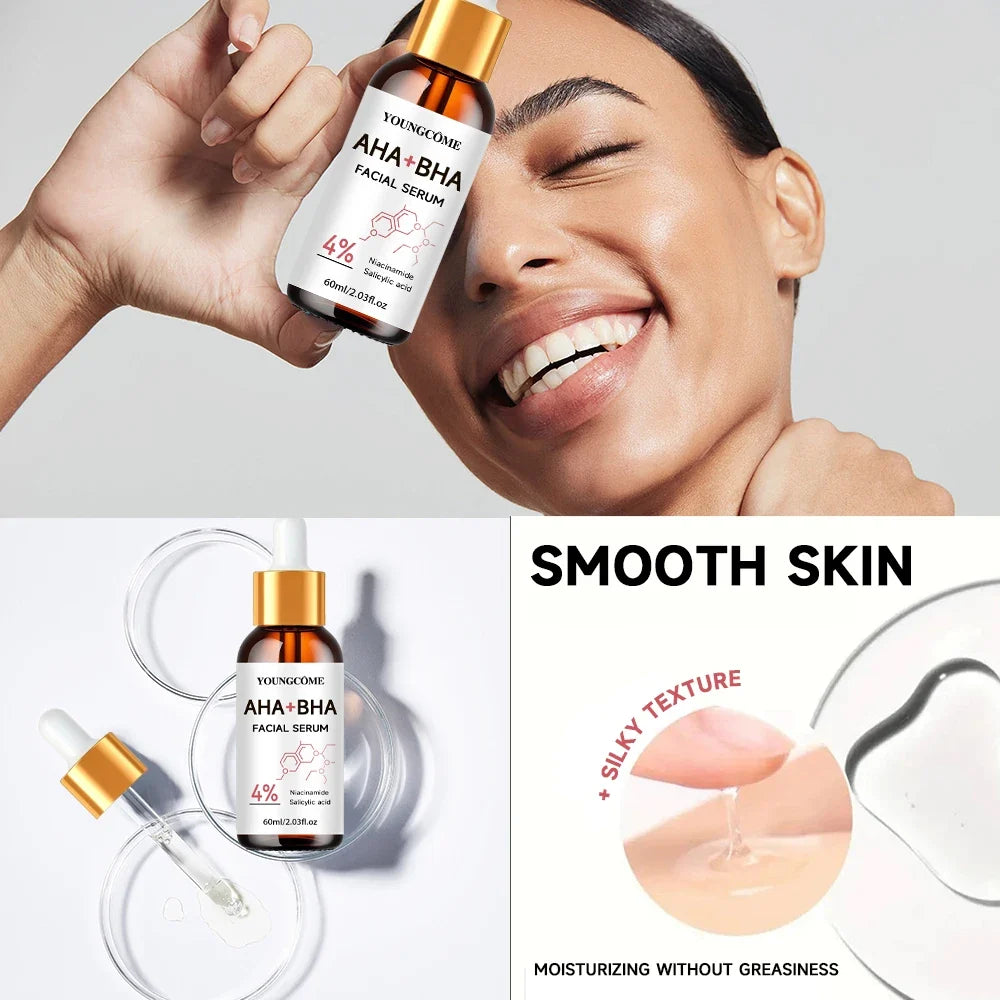 AHA 30% BHA 2% Exfoliating Face Peel Serum | YOUNGCOME