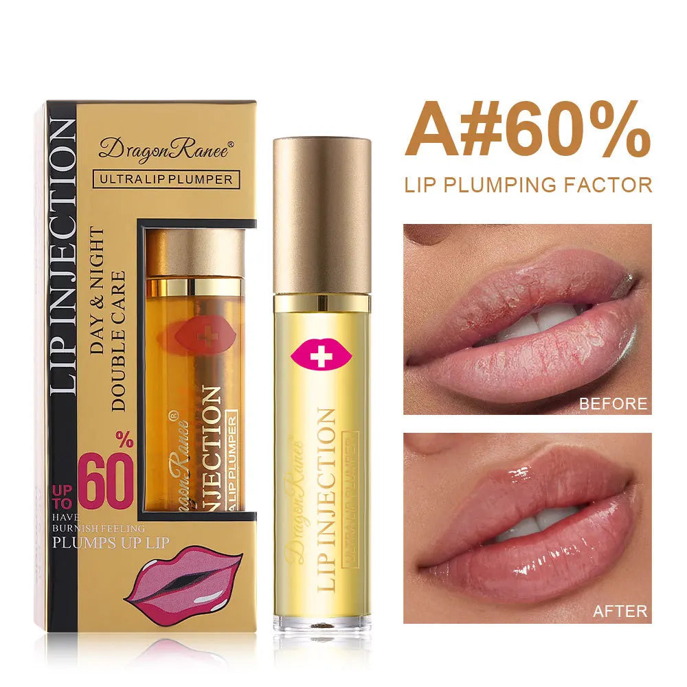 Lip Plumper Oil – Volumizing, Hydrating & Collagen Gloss