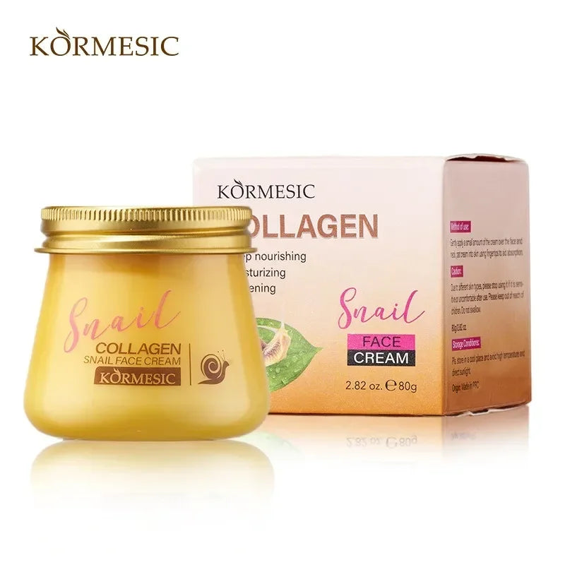 SADOER Snail Collagen Face Cream – Moisturizing & Firming