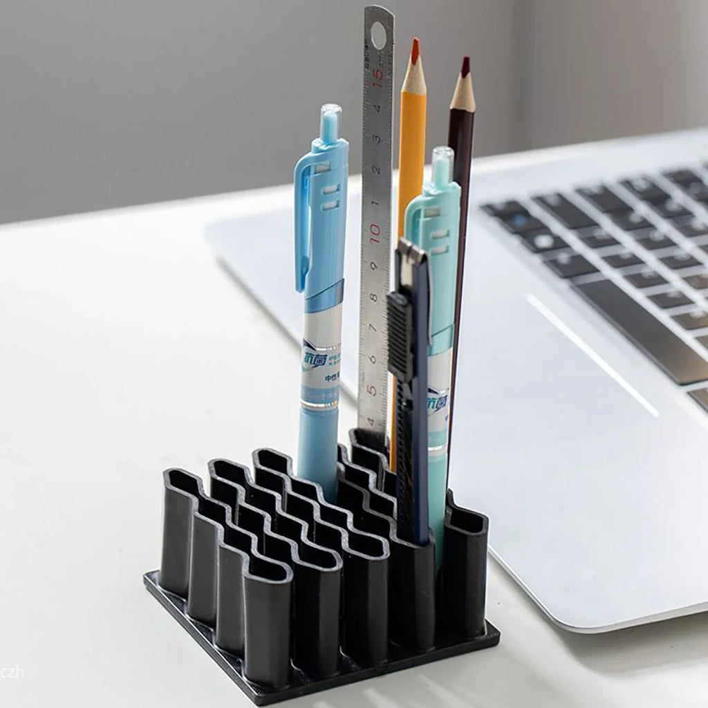 Desktop Multi-Compartment Organizer – Cosmetics & Pen Storage