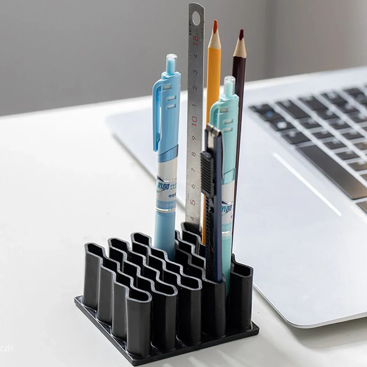 Desktop Multi-Compartment Organizer – Cosmetics & Pen Storage