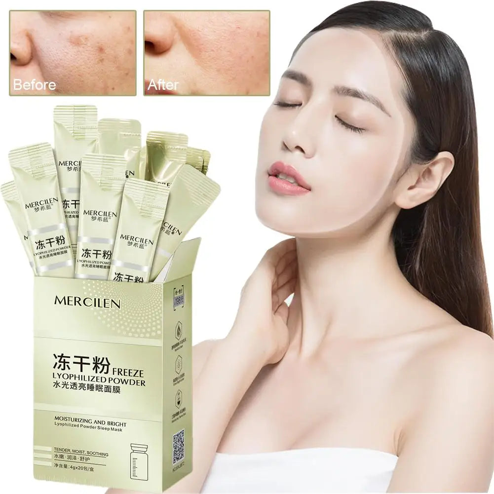 MERCILEN Collagen Sleeping Leave-in Facial Masks Face Skincare
