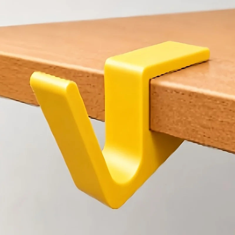 No-Drill Desk Hook – Desktop Bag Hanger & Hanging Clip