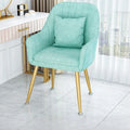 Light Luxury Vanity Chair – Makeup & Nail Art Dressing Stool
