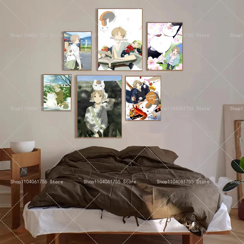 Natsume's Book of Friends Anime Poster – Self-Adhesive Wall Art