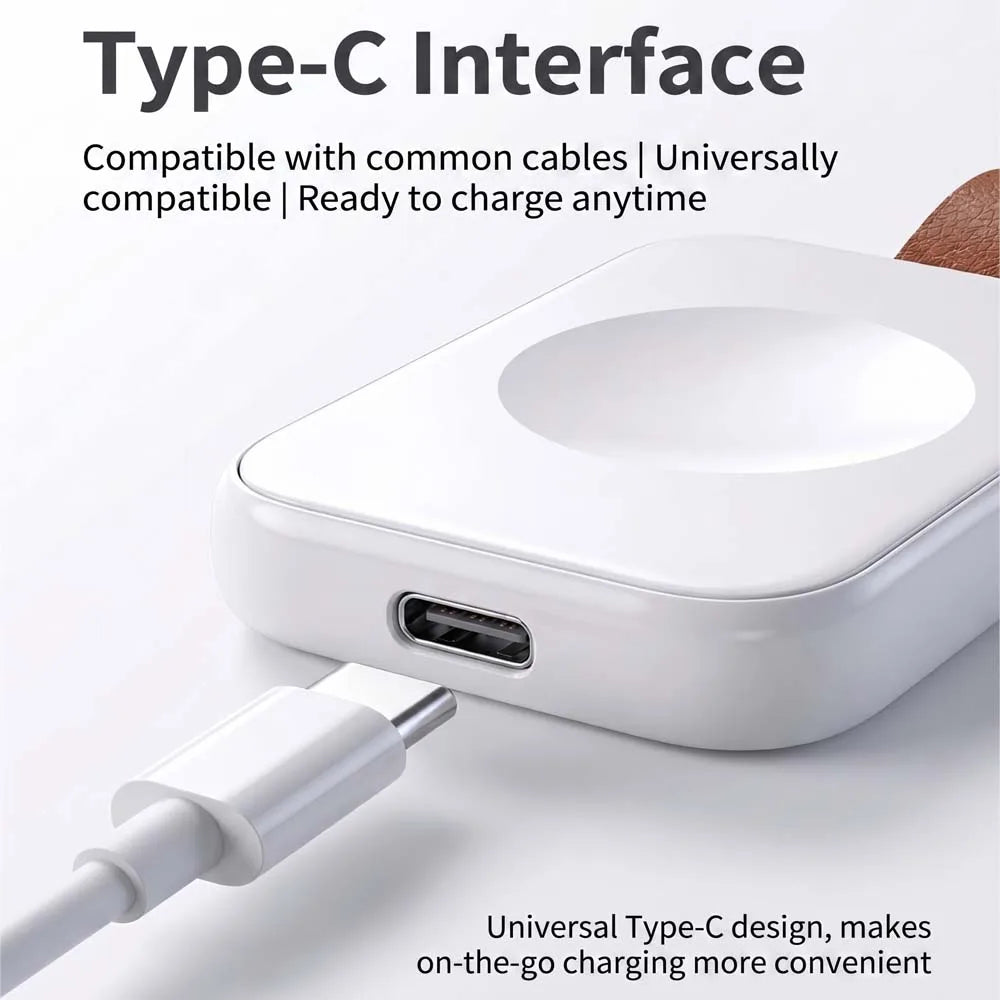 Magnetic Smartwatch Charger for S8 Pro, DT3, DT7 – Type-C