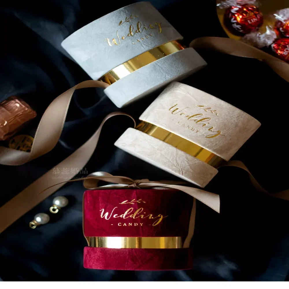 Velvet Candy Box Reusable Packaging Wedding Versatile Ins Bag
