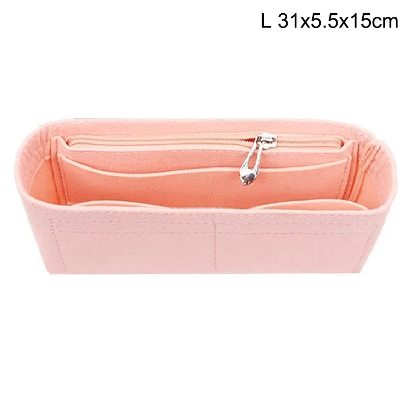 Felt Bag Organizer Insert – Multi-Pocket Handbag Liner