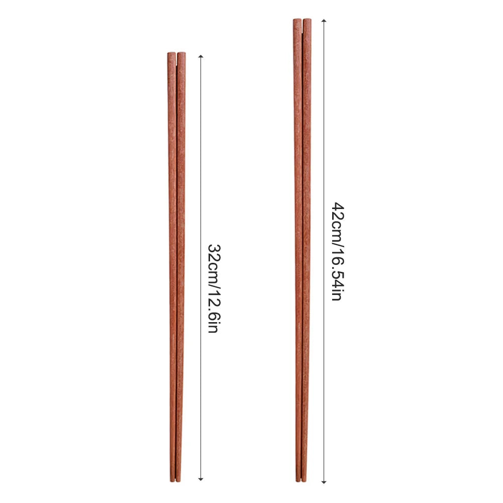 Extra Long Wenge Wood Cooking Chopsticks | Hot Pot & Frying