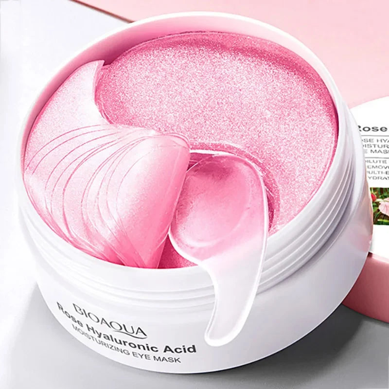 Bioaqua Rose Hyaluronic Acid Eye Mask – 60 Patches