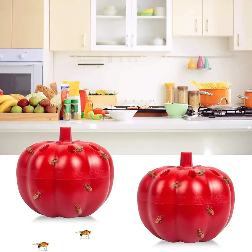 2-Pack Reusable Fruit Fly Trap – Indoor & Outdoor Insect Control