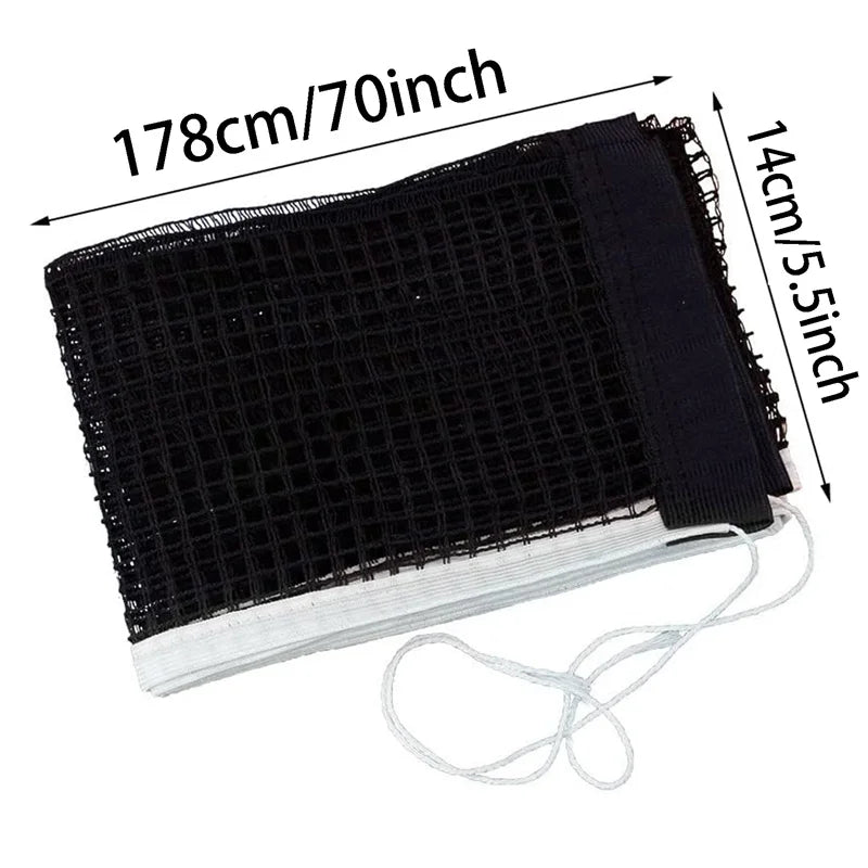 Polyester Cotton Ping Pong Table Tennis Net Polyethylene Portable