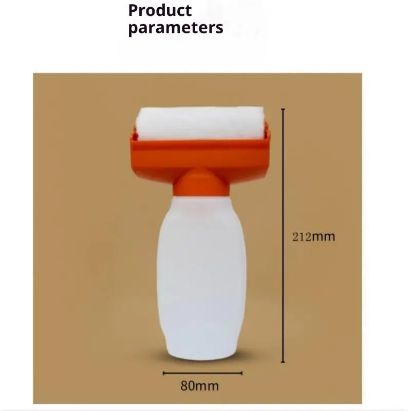 Reusable 4-Inch Paint Roller Brush – 350ml Wall Touch-Up Tool