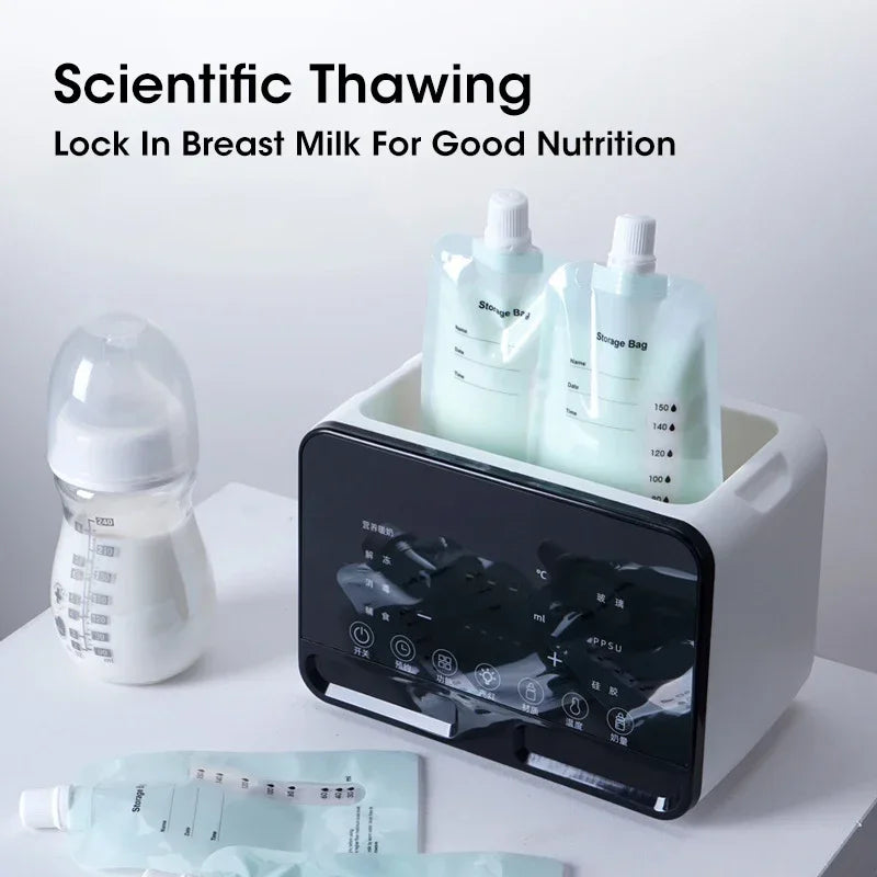 2-in-1 Baby Bottle Warmer & Sterilizer | Smart Temp Control