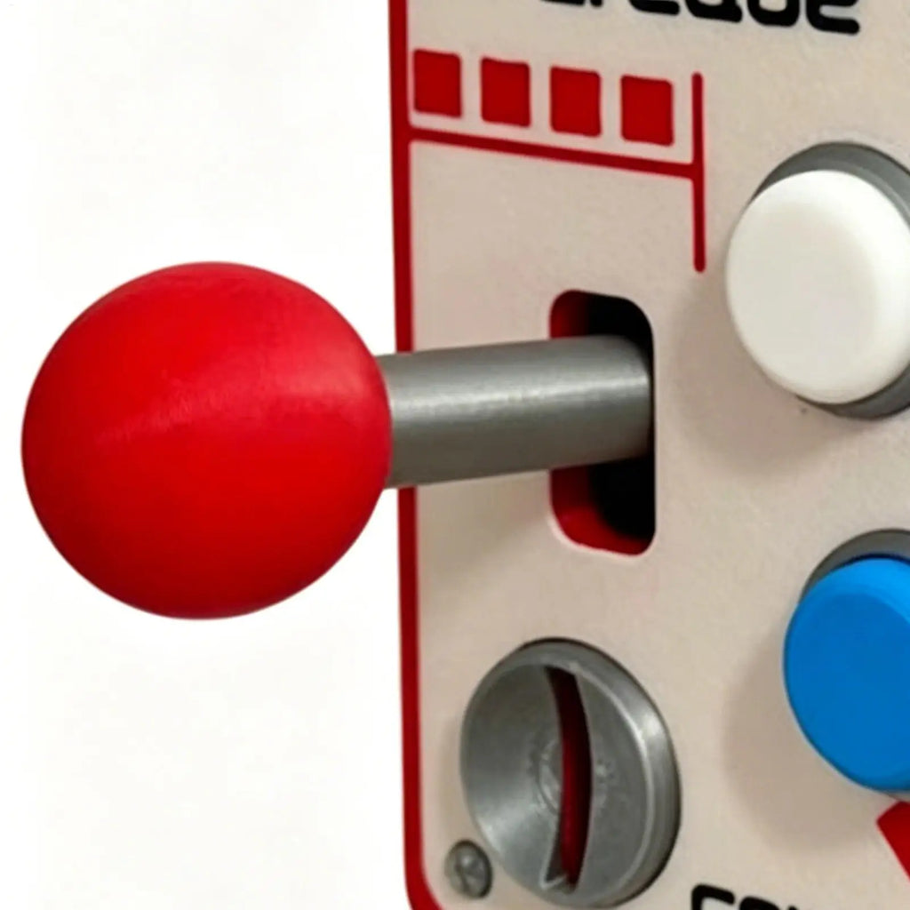Retro Arcade Joystick 3D Printed Wall Plate Cover | Game Room Decor