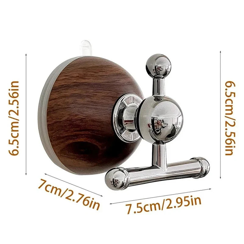 Suction Cup Wall Hooks – Waterproof Towel Hanger 1–2 Pack