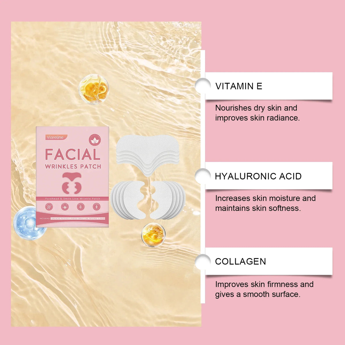 Anti-Wrinkle Forehead Patch | Smile Line Eraser for Smoother Skin