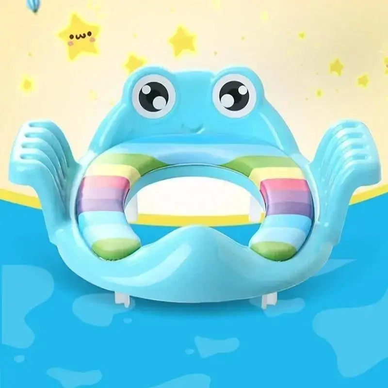 Baby Potty Training Toilet Seat with Armrest – Boys & Girls