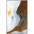 Hand-Painted Abstract Oil Painting on Canvas | Modern Wall Art