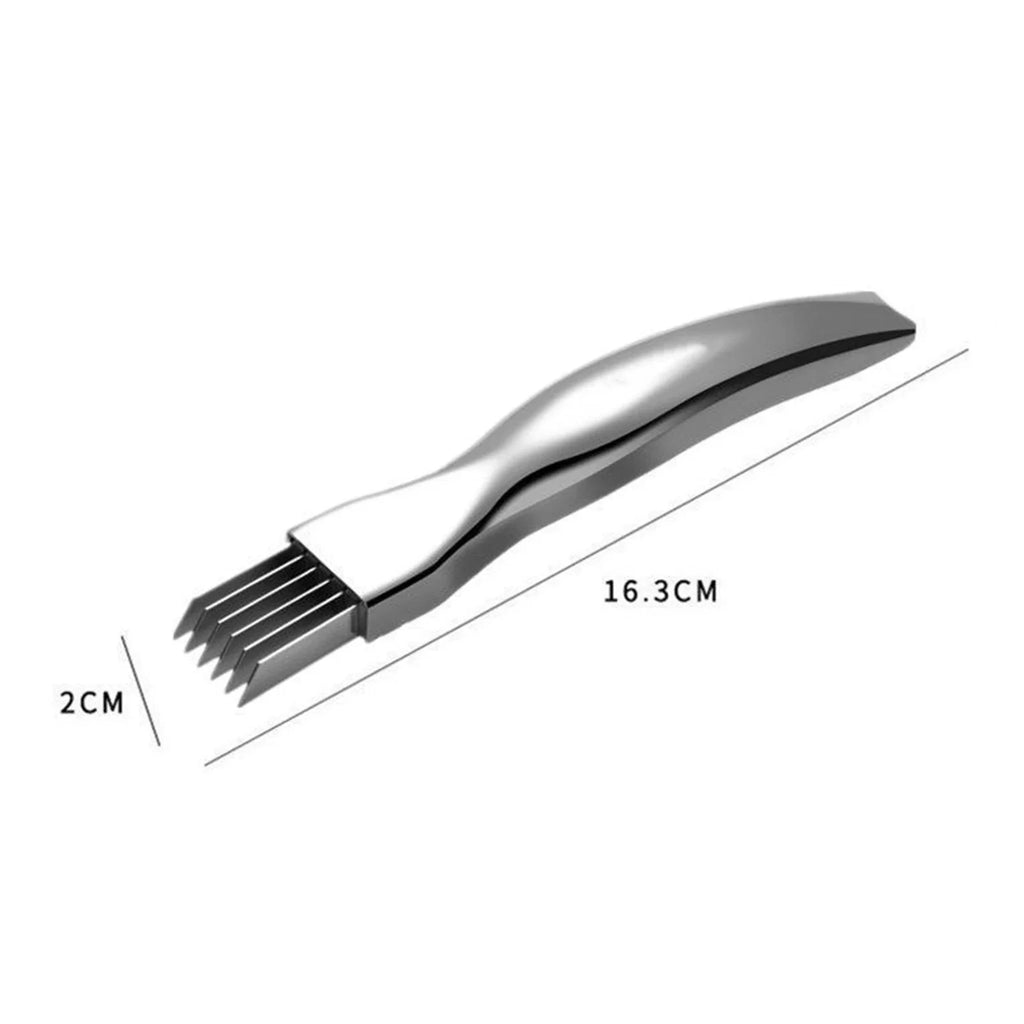 Stainless Steel Green Onion Slicer & Vegetable Shredder Tool