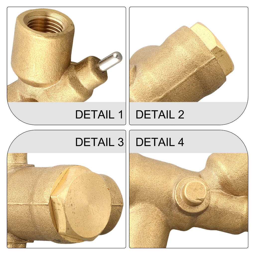 Brass Replacement Valve for High-Pressure Car Wash Machines