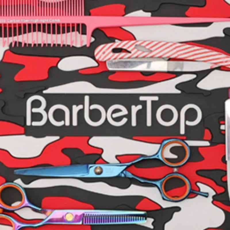 Silicone Magnetic Waterproof Salon Mat – Barber Tool Organizer