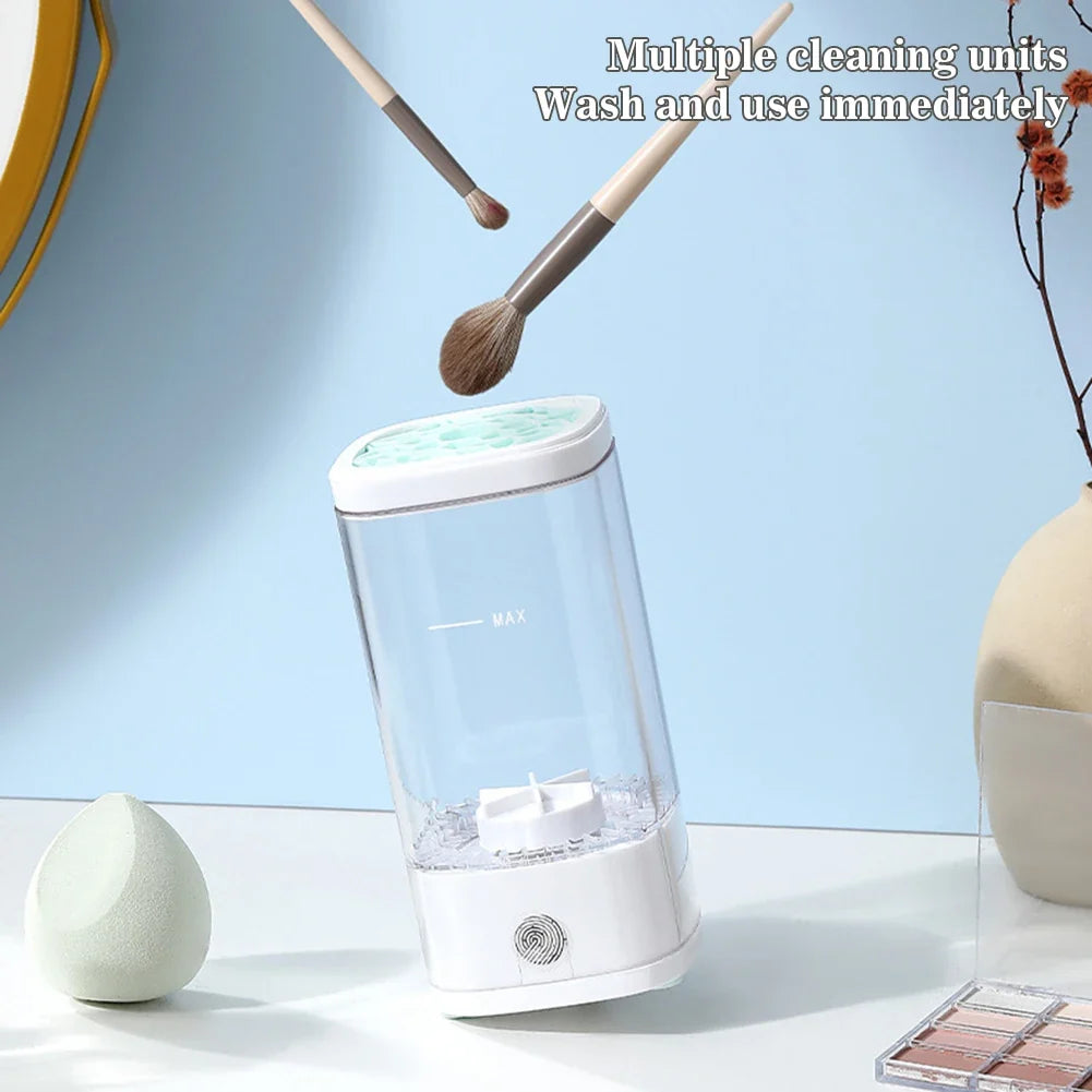 Electric Rotating Makeup Brush Cleaner & Dryer Machine