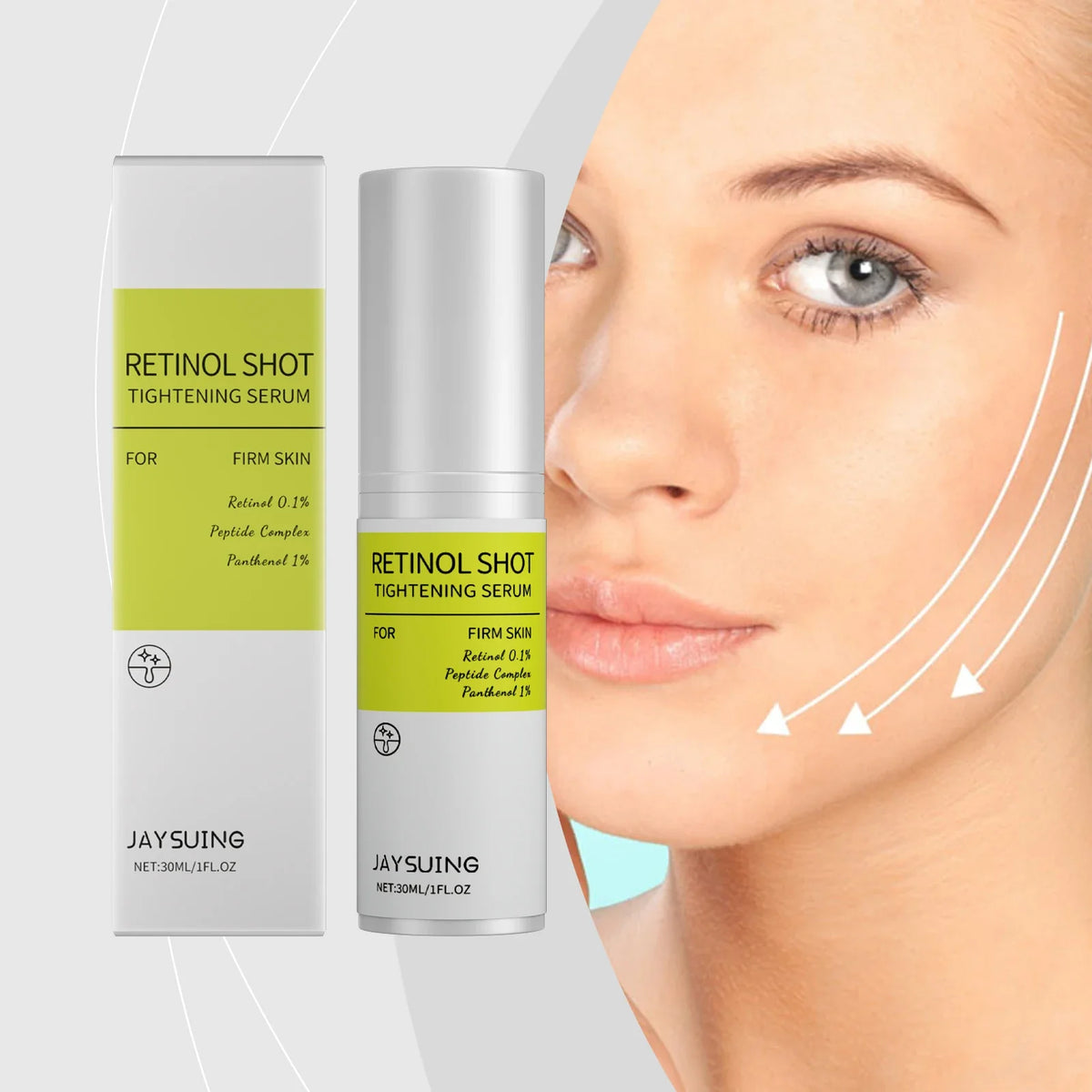 Retinol Firming & Brightening Face Serum – Hydrating & Lifting