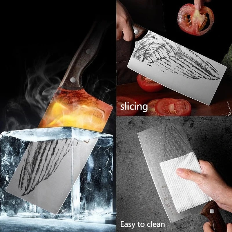 PLYS Forged High-Alloy Carbon Steel Chef's Slicing Knife