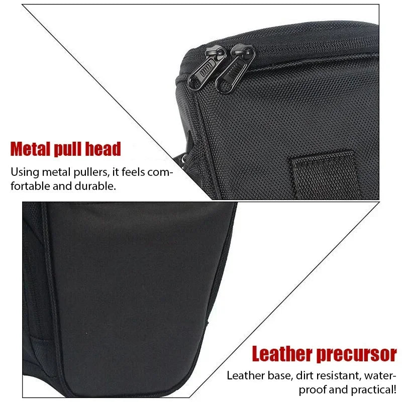 Waterproof Nylon Camera Shoulder Bag | Mirrorless & DSLR
