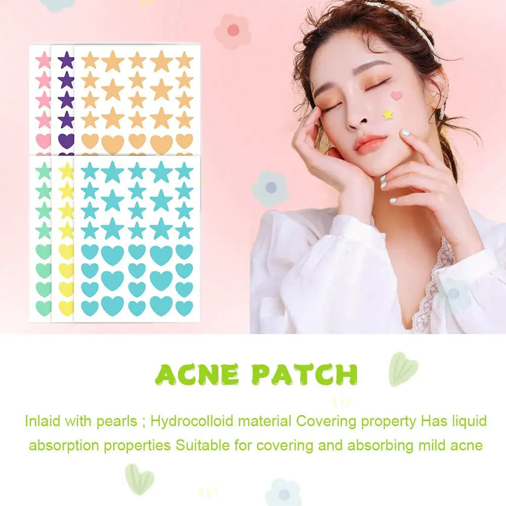 216-Count Colorful Invisible Pimple Patches | Acne Cover Stickers