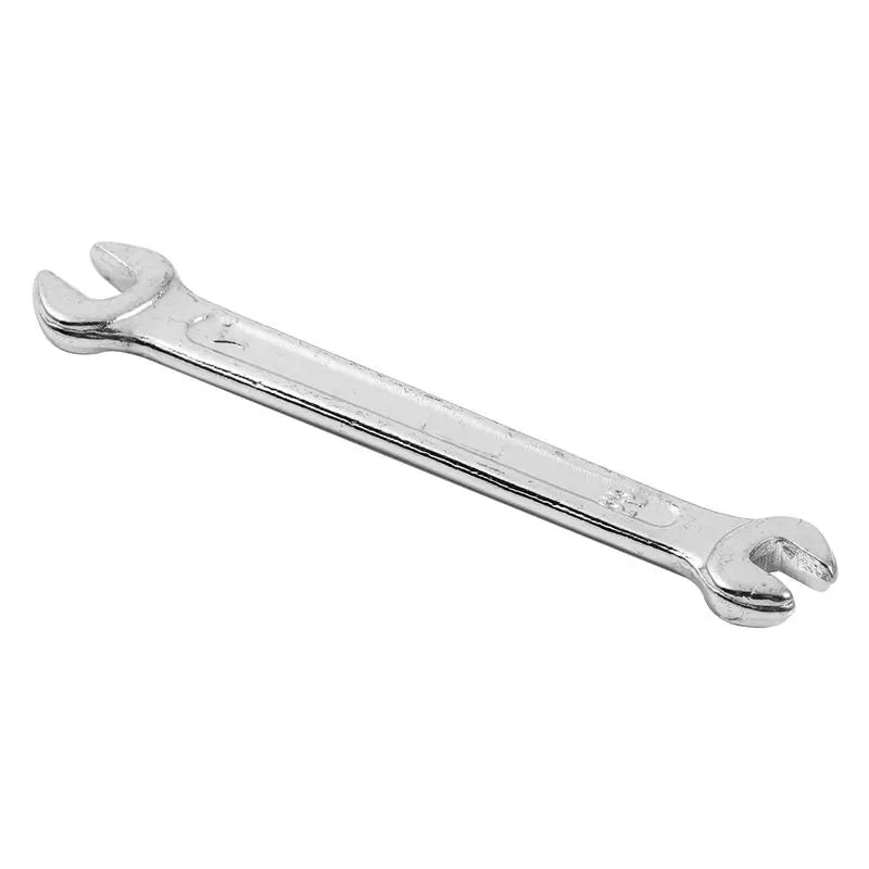 A36T-5X Silver Tone X U Shape Double Open-ended Wrench Tool