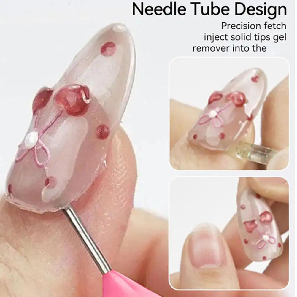 Nail Solid Gel Glue Remover Debonder Fast Dissolve Liquid Fake Tips