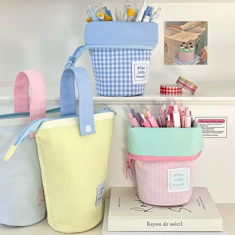 High-value Pen Holder Pencil Case Japanese Ins Boys Girls School