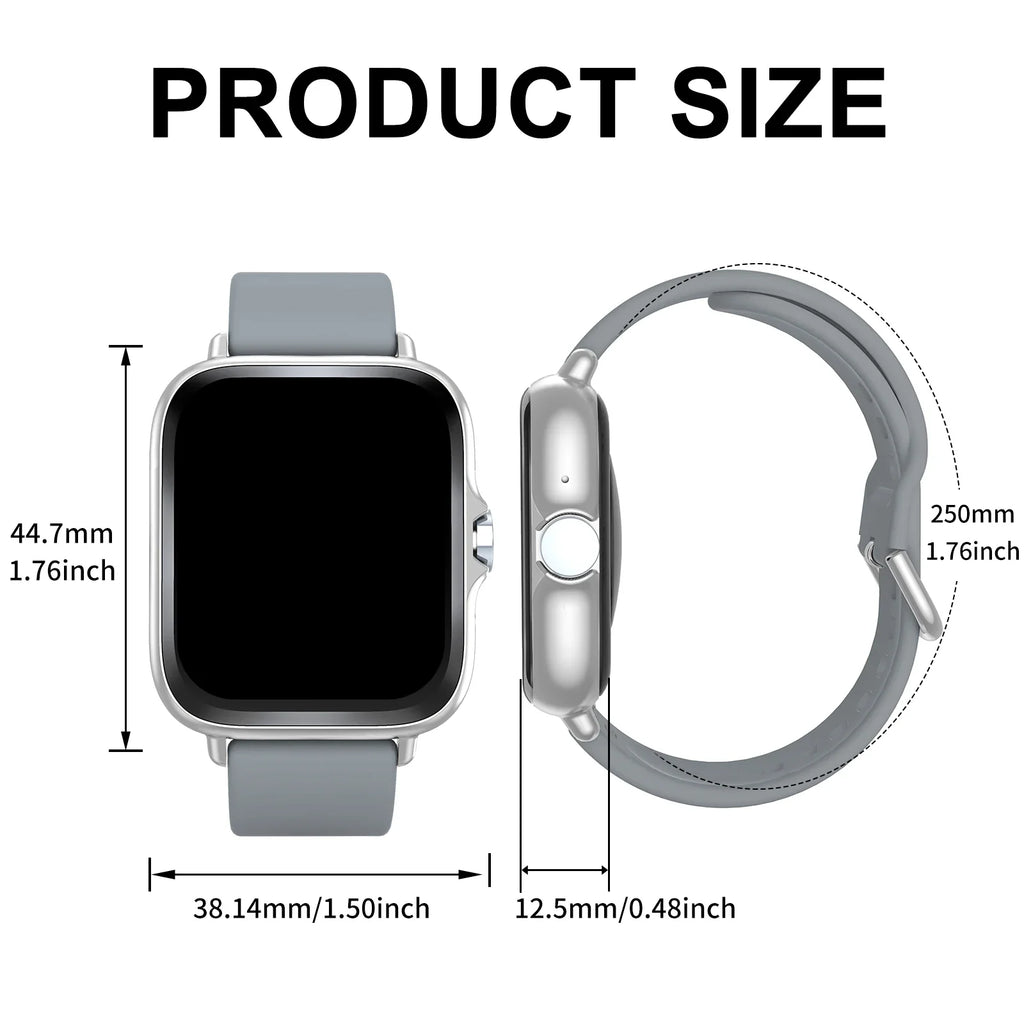 LOMAXFR Smart Watch – Wireless Calling, Multi-Sport, iOS & Android