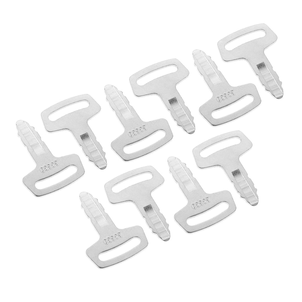 10-Pack RC101-53630 Copper Ignition Keys for Kubota KX KH K008