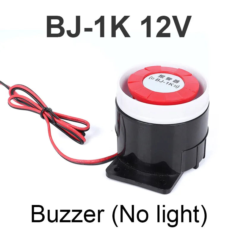 CNMAWAY BJ-1K 12/24/220V High Decibel Sound & Light Alarm Buzzer
