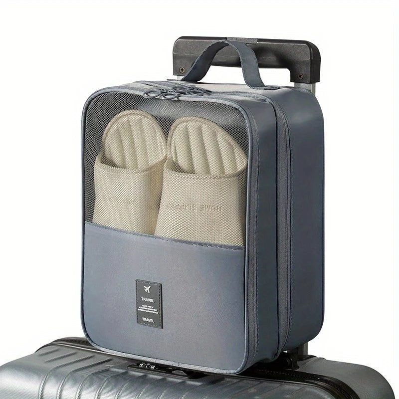 Shoe Bags for Travel – Holds 3 Pairs | Carry-On Organizer