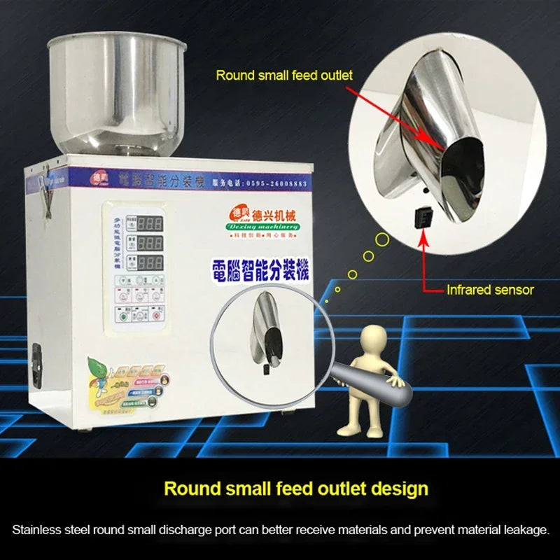 1–30g Auto Tea & Particle Filling Packing Machine 110V/220V