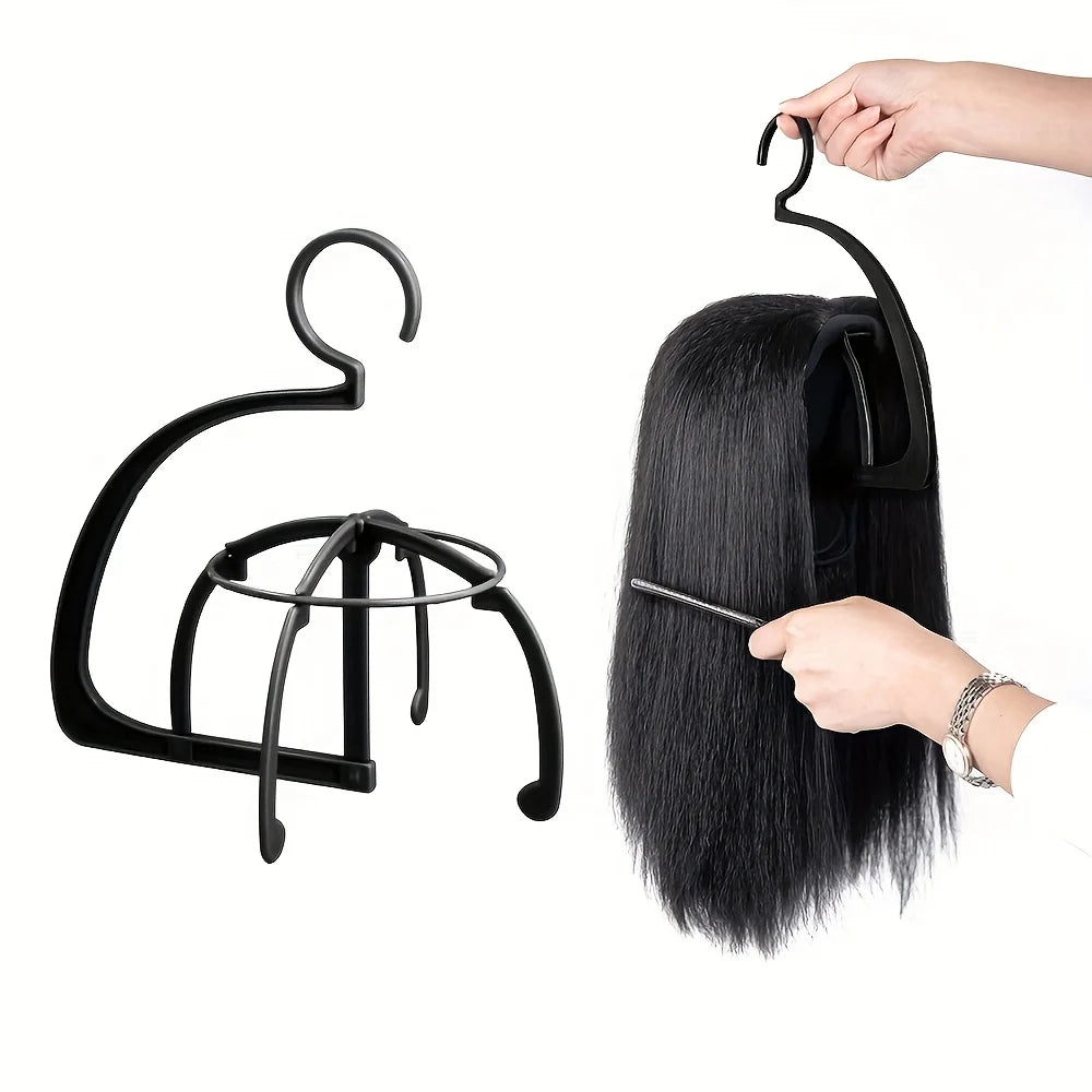 Hanging Wig Display Stand | Portable Wig Holder & Organizer