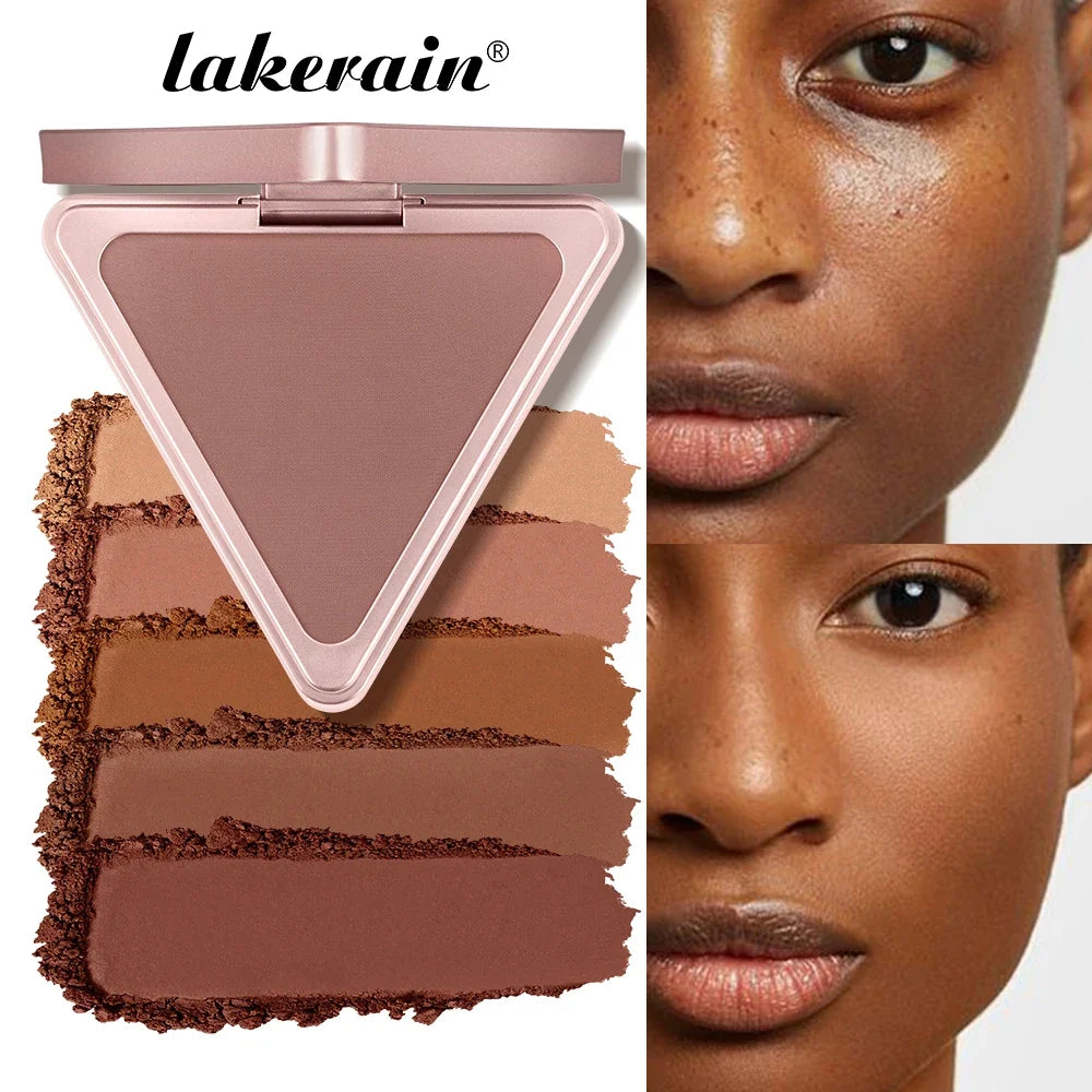 ibcccndc Matte Bronzer Palette – Contour, Blush & Shine Control