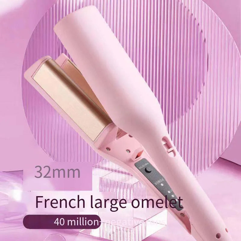 32mm Ceramic Egg Roll Hair Waver & Curling Iron Wand
